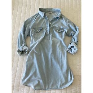 Maternity Chambray Tunic